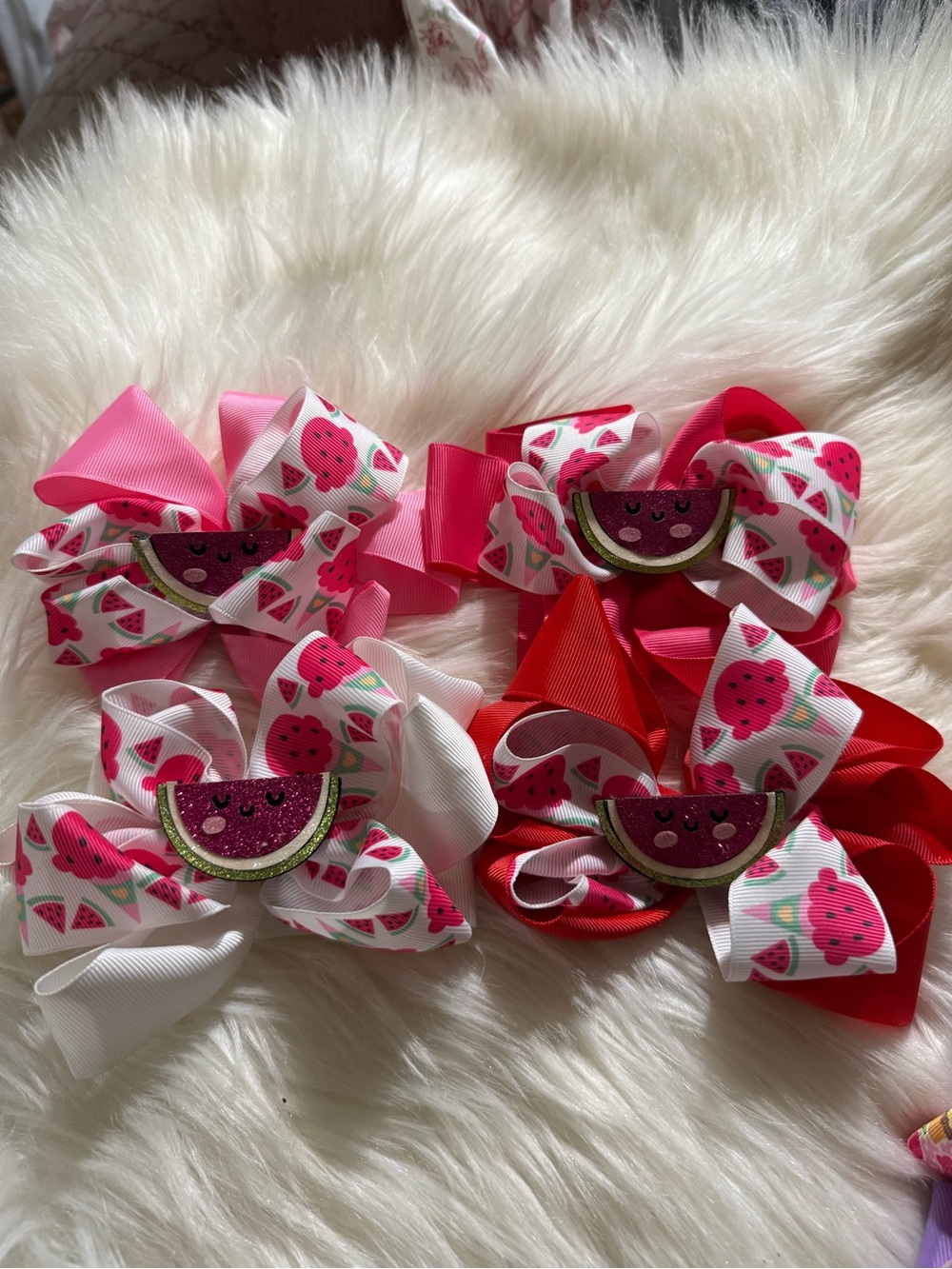 Kids hair bow bundle